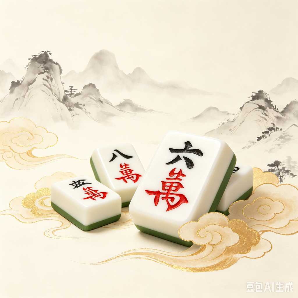 tiny mahjong set for backpack